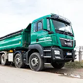 Baumaschinentransport